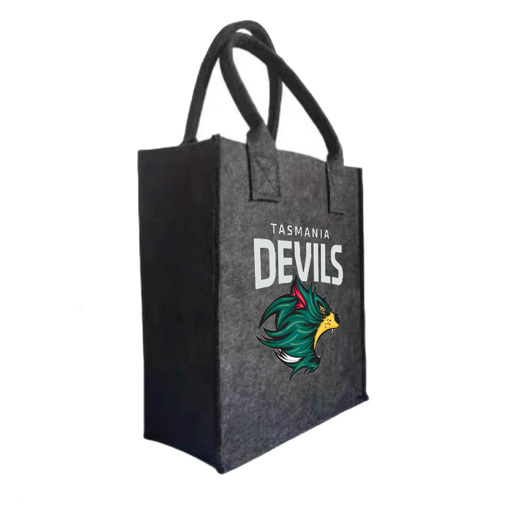 'Custom Felt Medium Shopping Hand Bag'