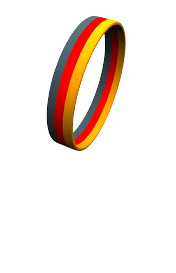 3 Color Stripe Segmented