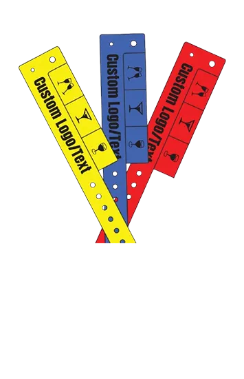 3-Tab Vinyl Wristbands