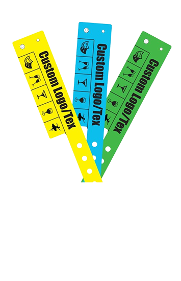5-Tab Vinyl Wristbands
