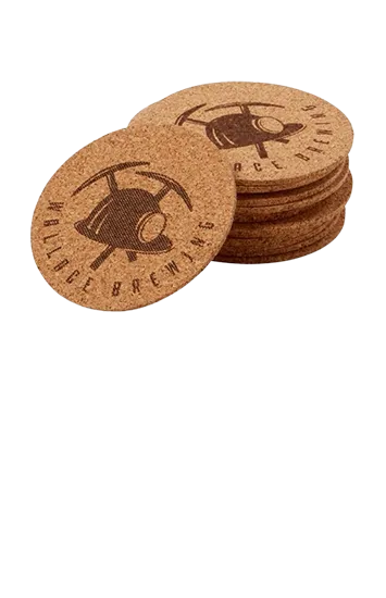 Circle Leather Coaster