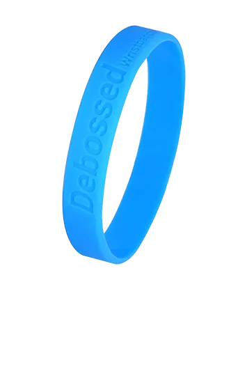 Debossed Wristbands