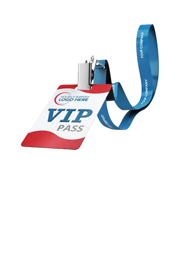 Full Color Printed Hard PVC Badge