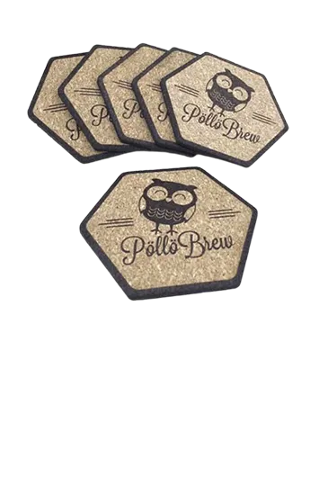 Hexagon Felt Coaster