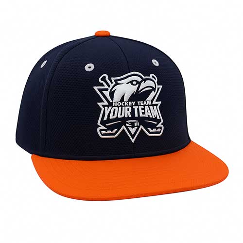 'snapback cap','3D embroidered logo cap','white embroidery hat','structured six-panel cap','flat brim streetwear cap','adjustable snapback hat','breathable cotton cap','poly-cotton blend cap','custom logo cap','urban fashion headwear','promotional snapback','sports t'