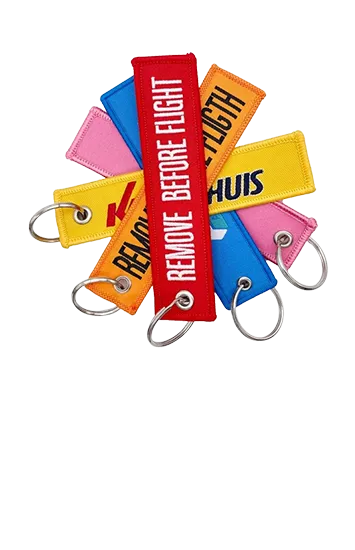 Custom Embroidered Keyring