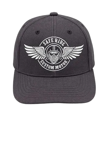 Embroidered Canvas Baseball Cap 