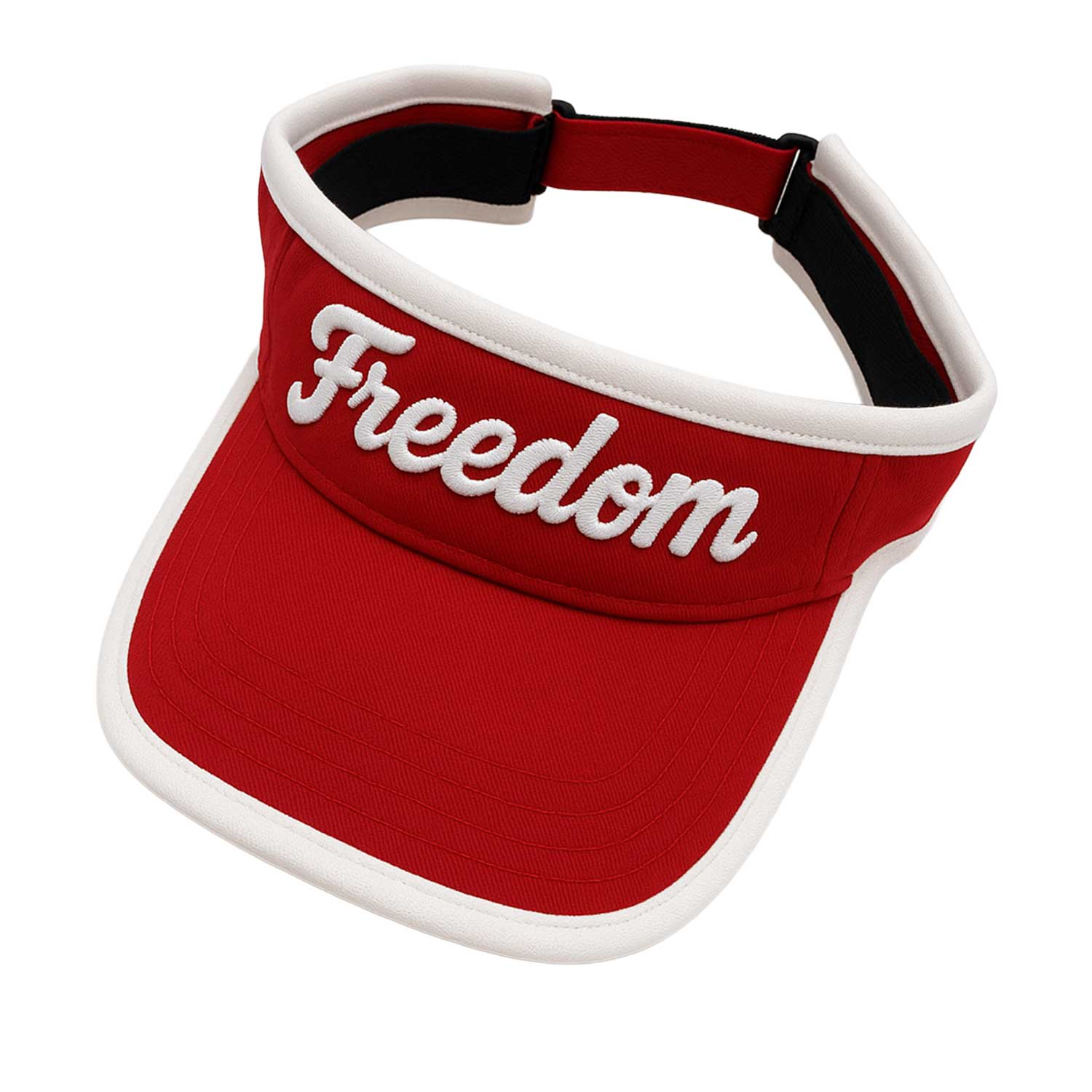 'visor cap with 3D embroidery','custom embroidered visor cap','breathable sports cap','lined visor hat','sun protection cap','adjustable visor cap','promotional headwear','golf visor cap','tennis cap','outdoor sports cap','raised embroidery cap','stylish visor hat','b'