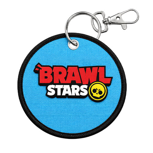 'Custom Embroidered Keyring','jet tag key chain'