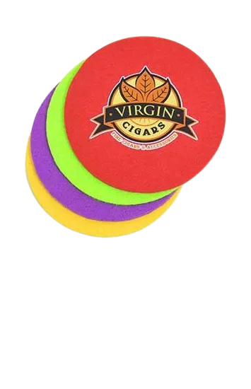Circle Felt Coaster