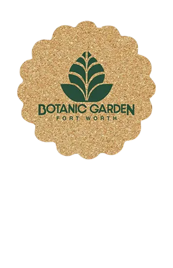 Flower Leather Coaster